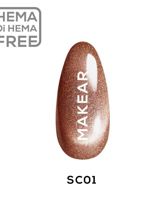 SC01 Silky Cat Eye UV Gel Polish Makear 8ml