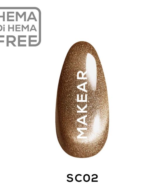 SC02 Silky Cat Eye UV Gel Polish Makear 8ml