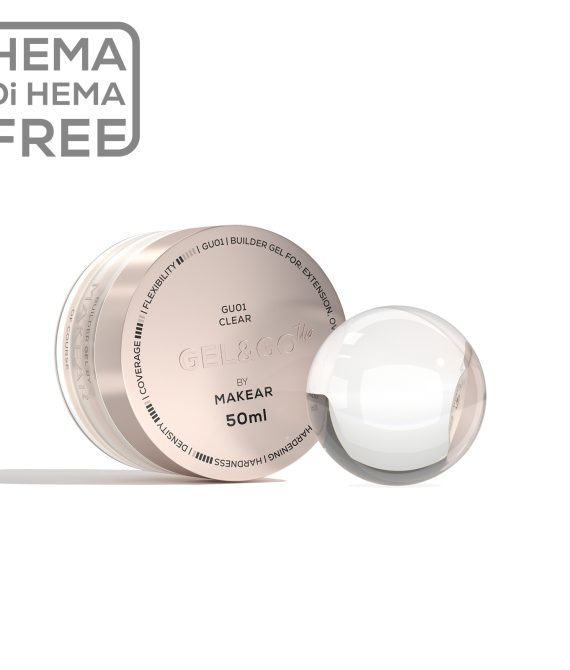 Gel & Go Up Clear GU01- builder gel 50ml